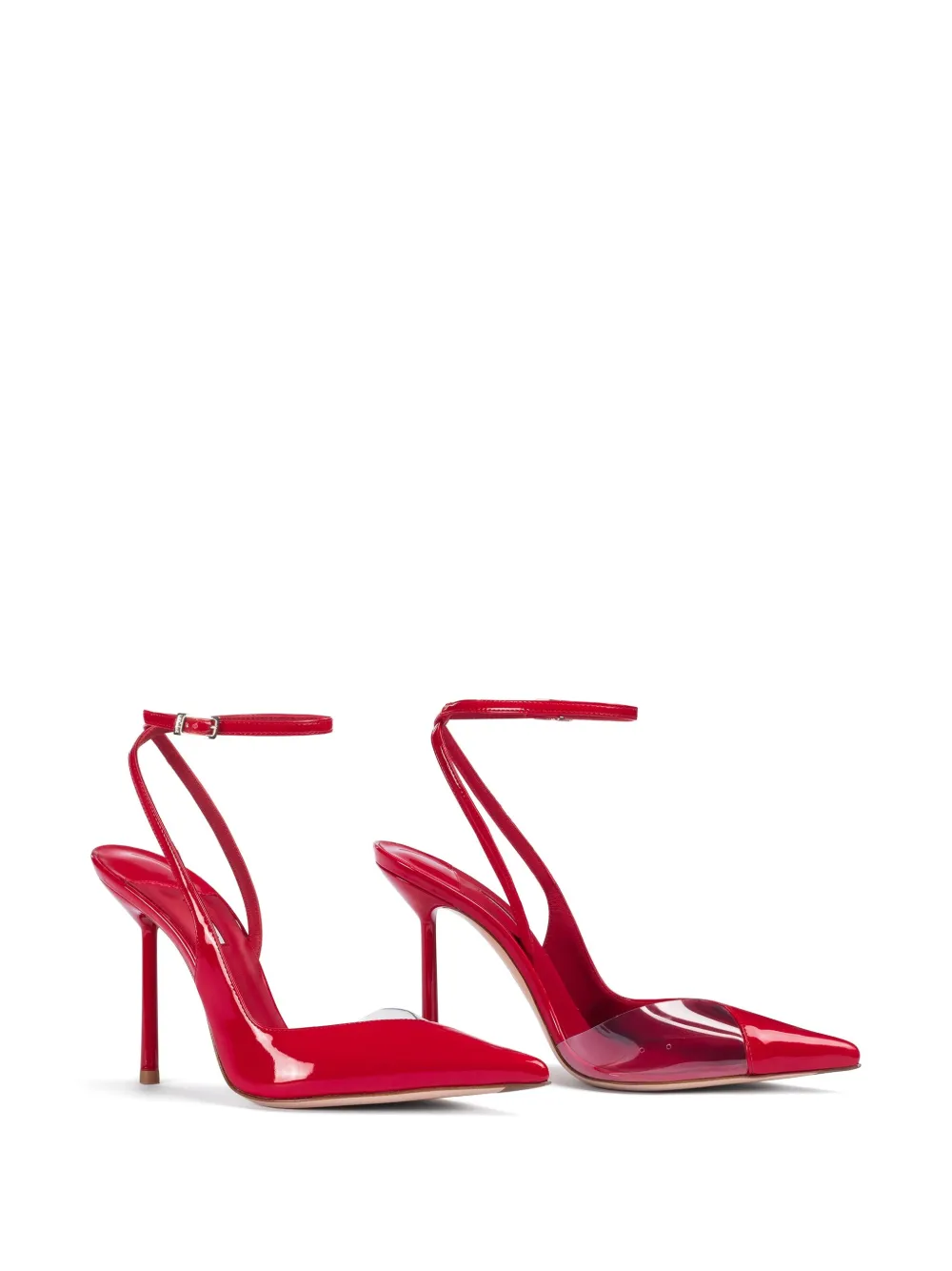 Le Silla 100 mm Vivienne pumps Rood