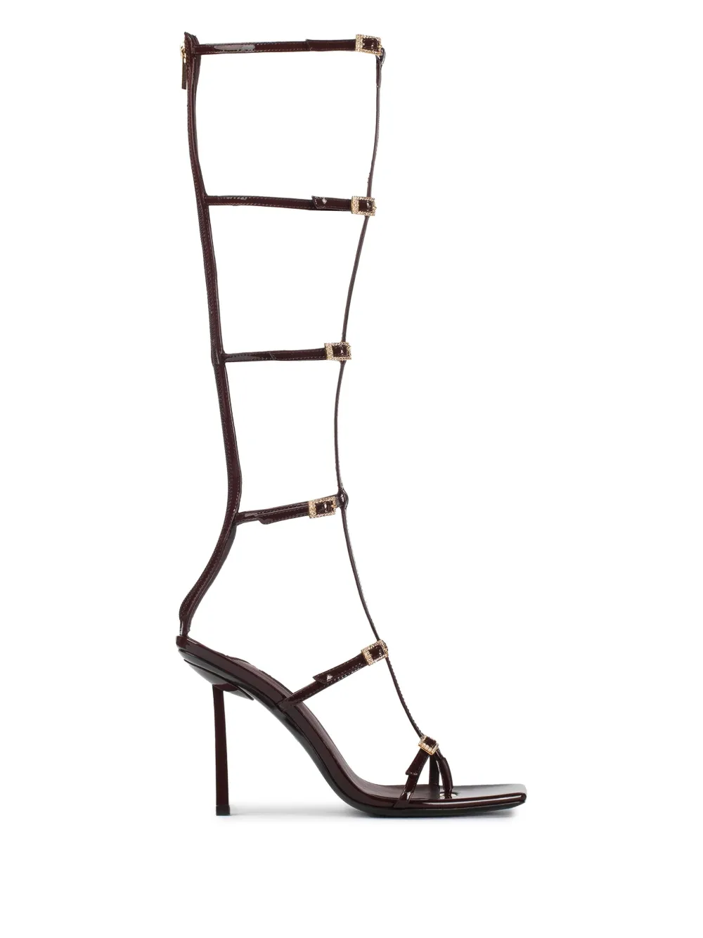Le Silla 110 mm Sahara sandalen - Bruin