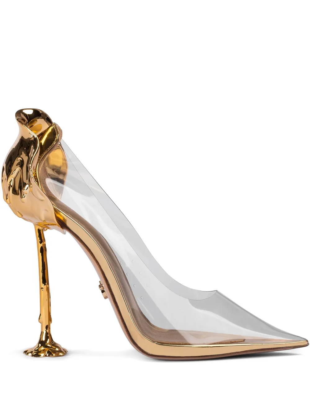 Le Silla 120mm Anthea pumps Gold