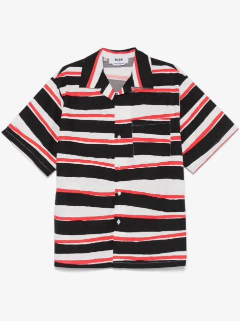 MSGM striped shirt