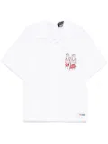 MSGM x Luke Edward Hall Sailors in Love patch shirt - White