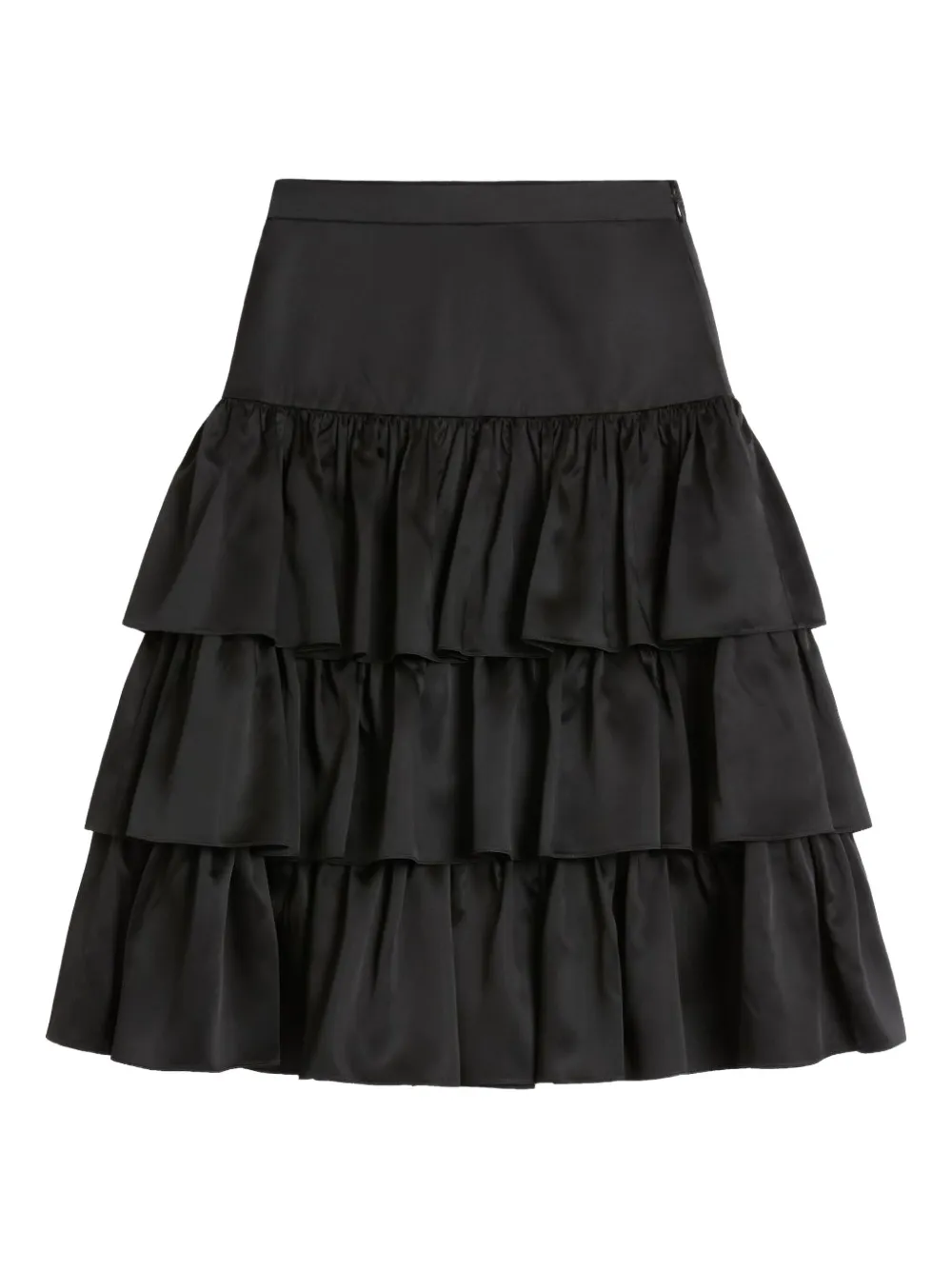 Valentino Garavani Rok met ruches Zwart