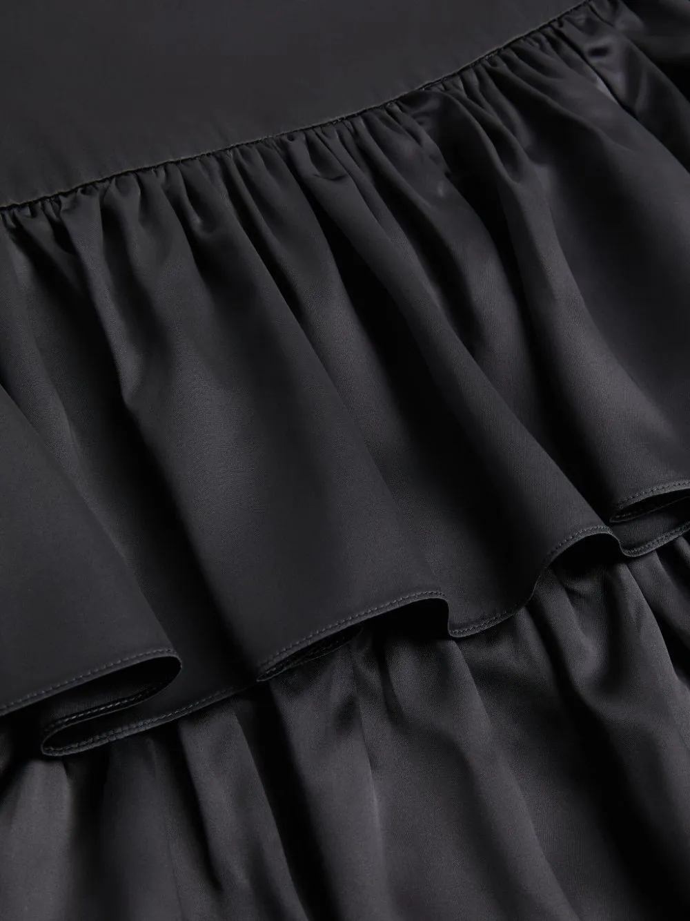 Valentino Garavani ruffled satin skirt | A-Line Skirts | Image 2