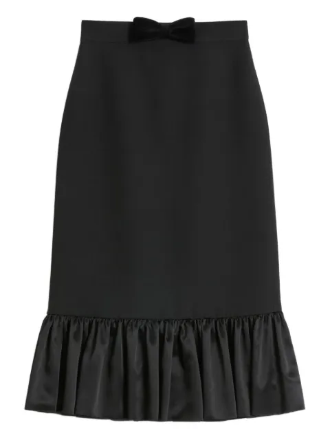 Valentino Garavani Crepe Couture midi skirt