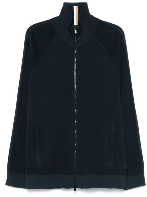 BOSS zip-up cardigan