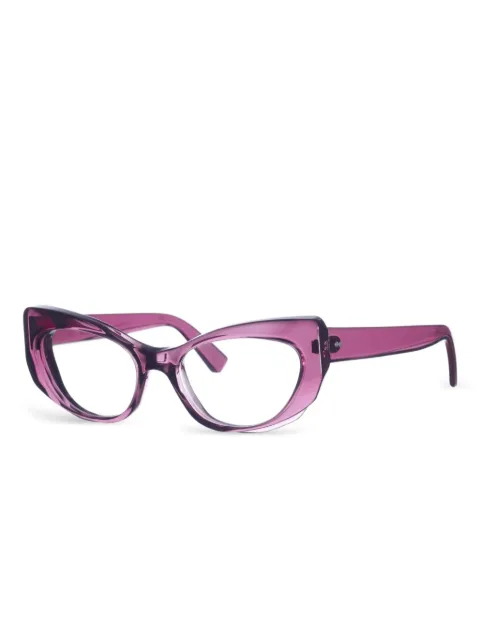 Kirk & Kirk Esme geometric-frame glasses