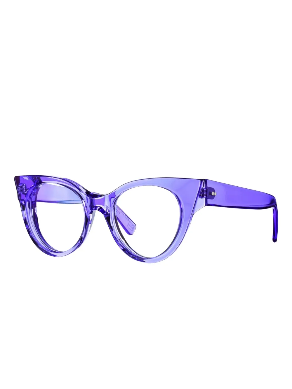 Kirk & Kirk cat-eye clear-lens glasses - Viola