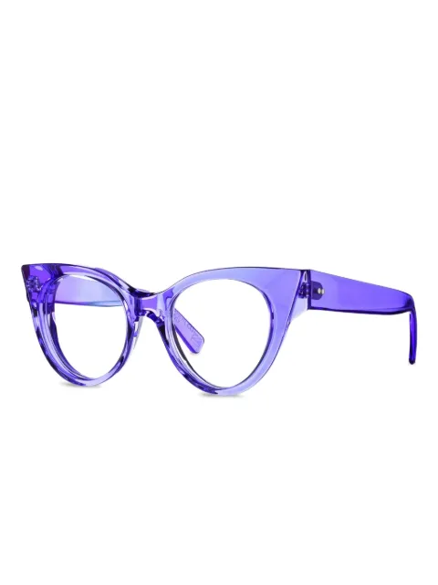 Kirk & Kirk lentes con armazón cat eye transparente