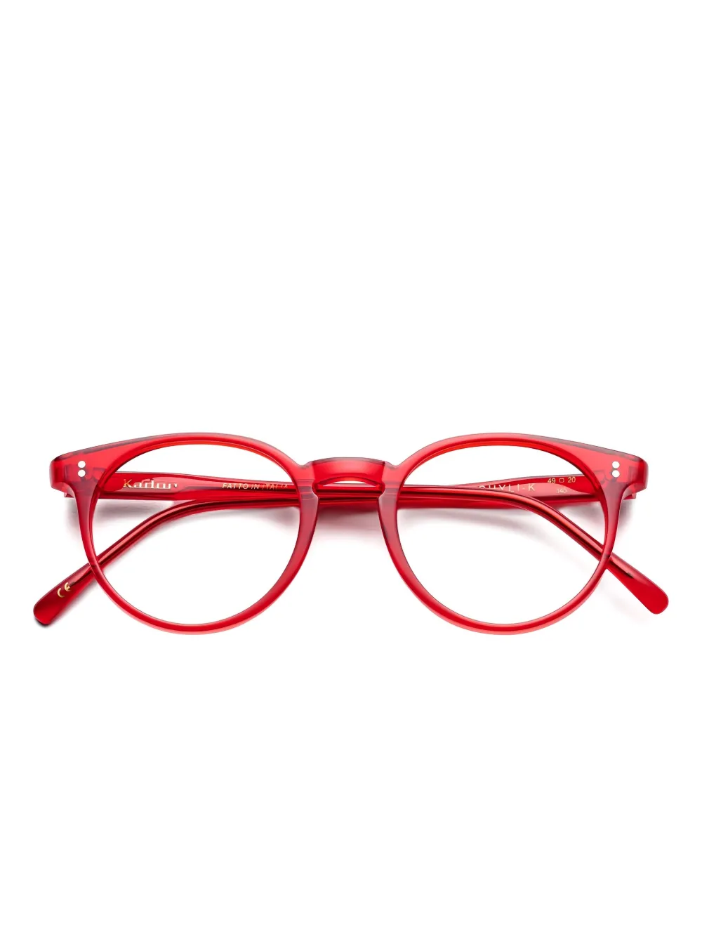 Kador round-frame glasses | rojo | Image 1