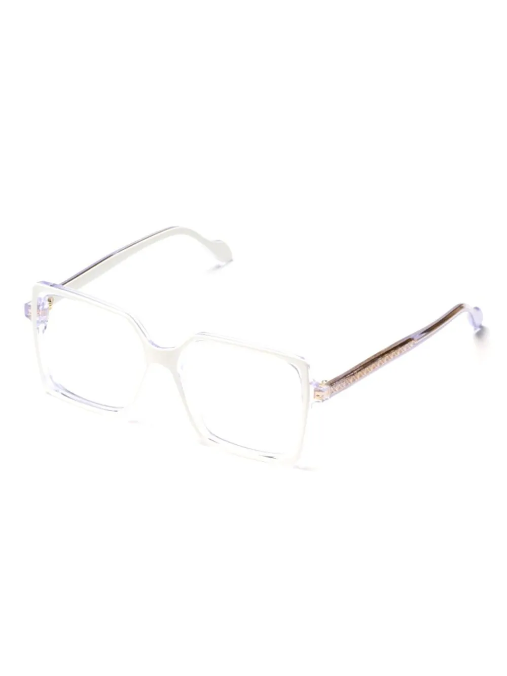 Kador Lilibet Glamour oversize-frame glasses - Wit