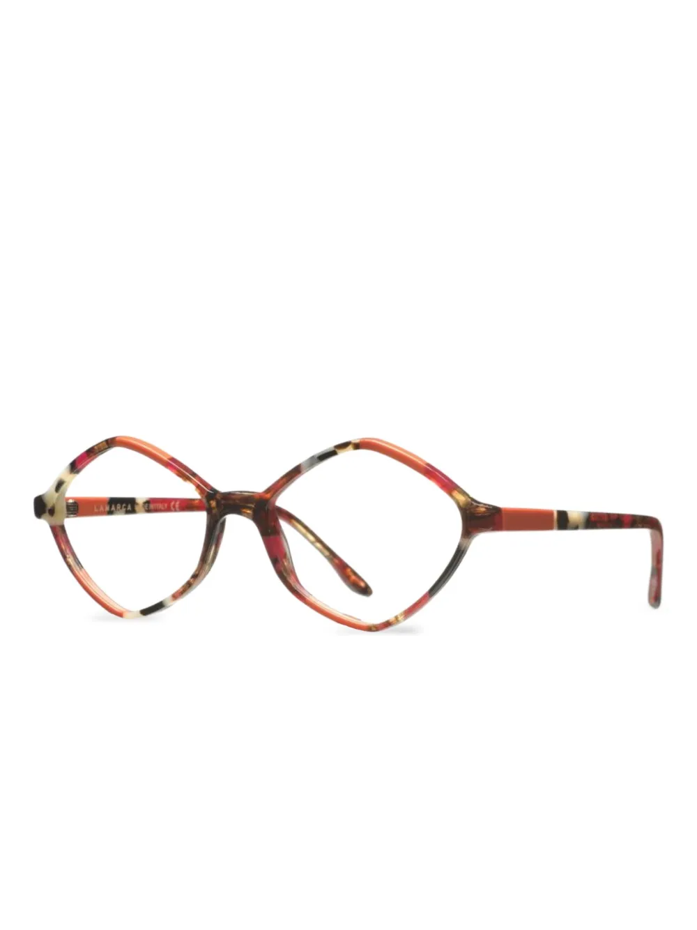 Lamarca Eyewear lunettes de vue à monture géométrique | orange | Image 1