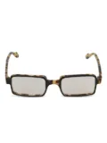 Kador tortoiseshell square sunglasses - Brown