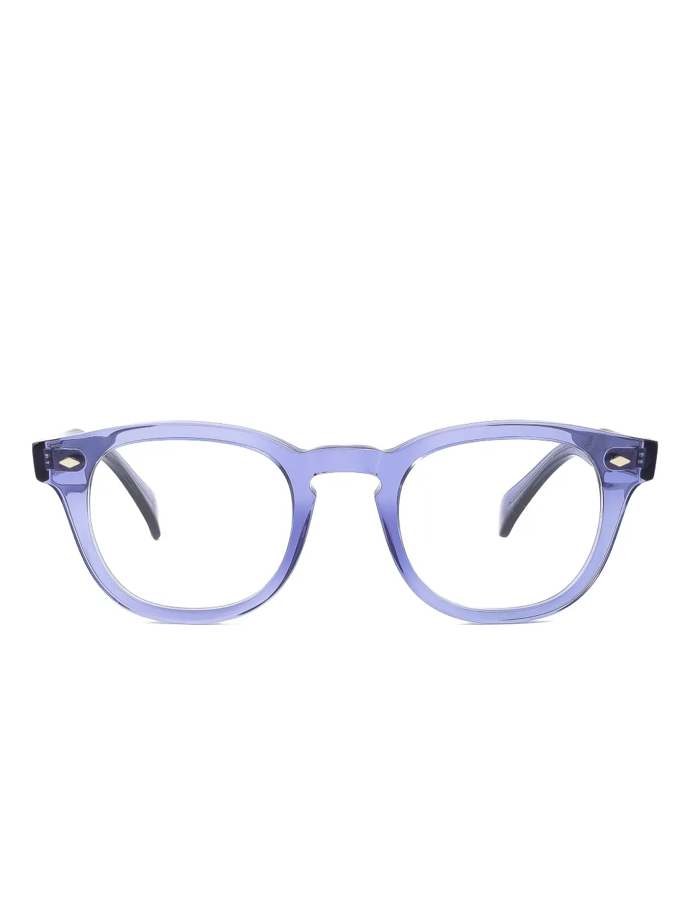 Kador lunettes de vue Woody à monture ronde | bleu | Image 1