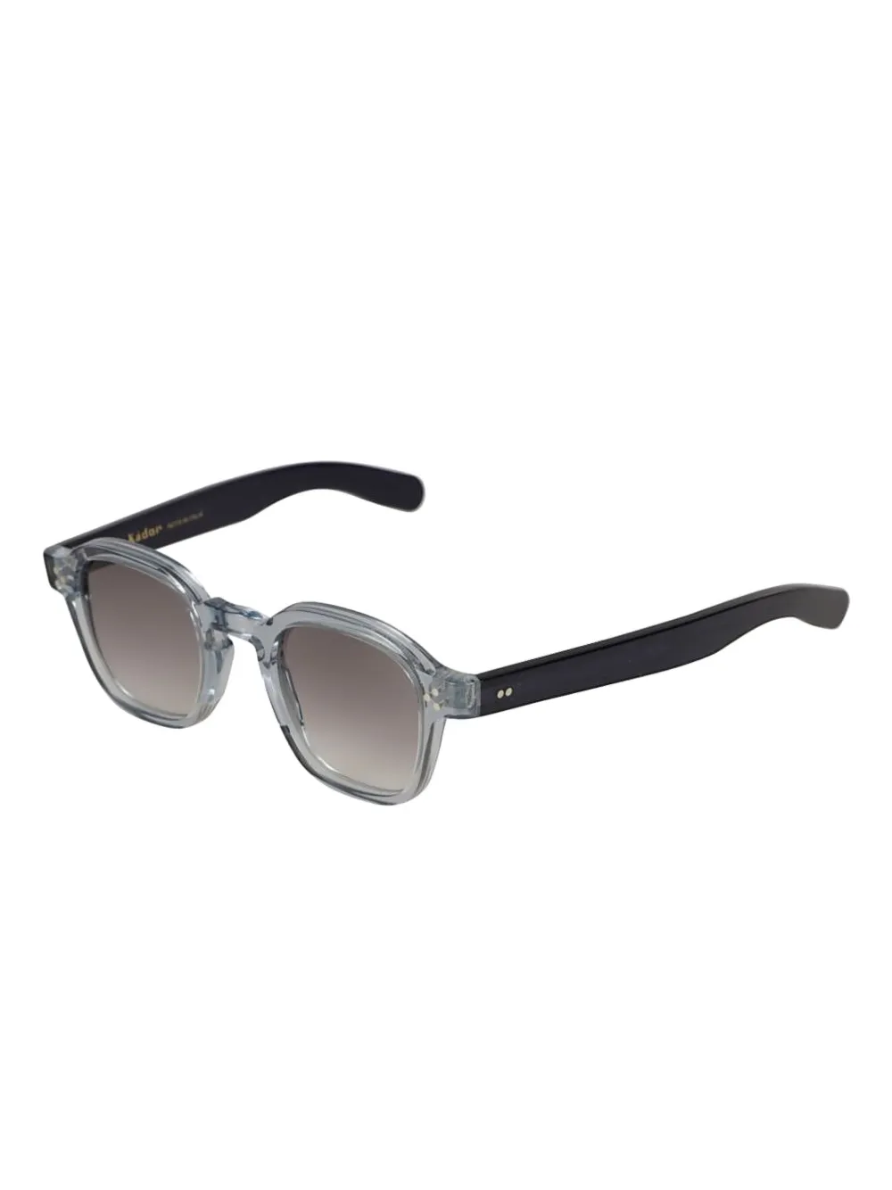 Kador clear-frame square sunglasses - Grijs
