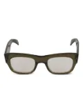 Kador rectangle-frame glasses - Black