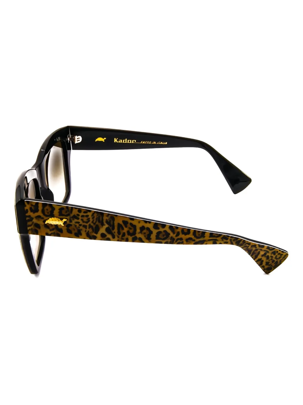 Kador Charm zonnebril met luipaardprint Bruin