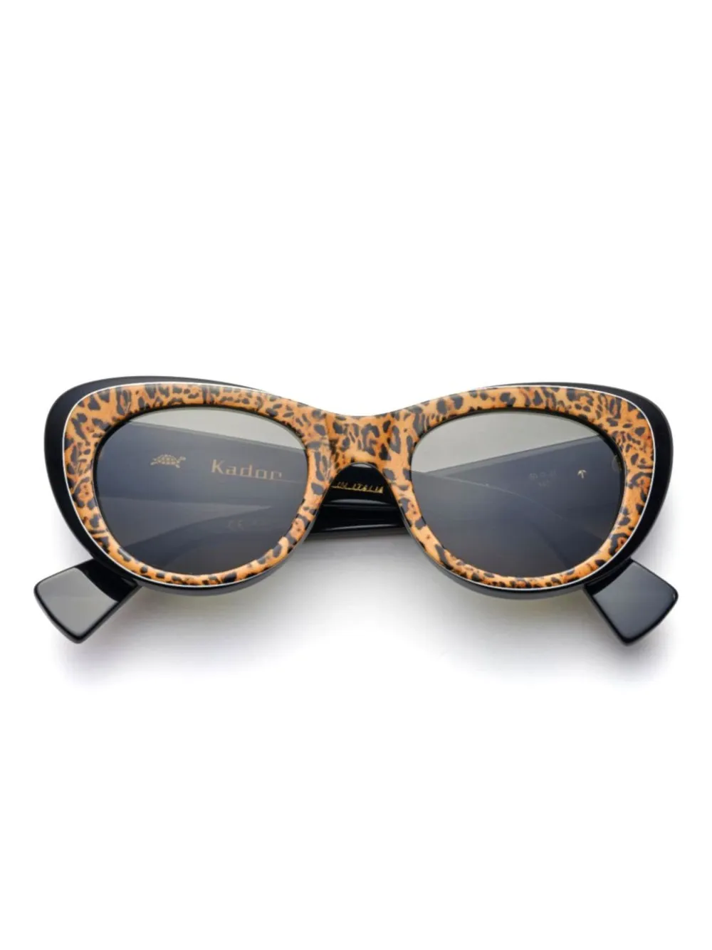 Kador round-frame sunglasses | Black | Image 1