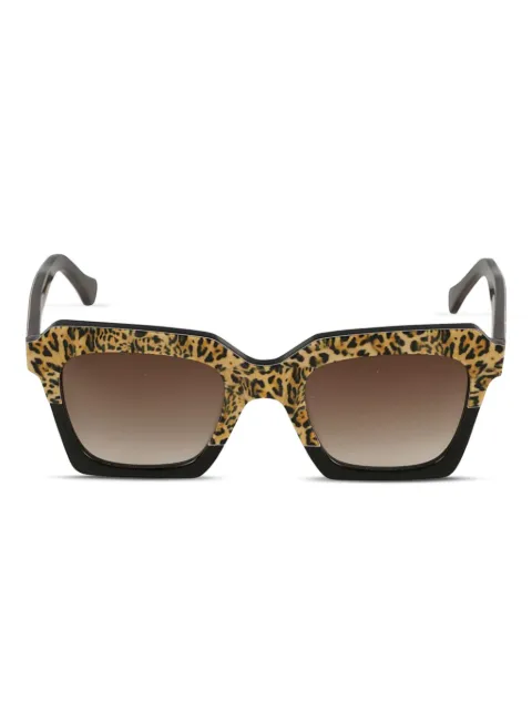 Kador lunettes de soleil Kallima à imprimé léopard