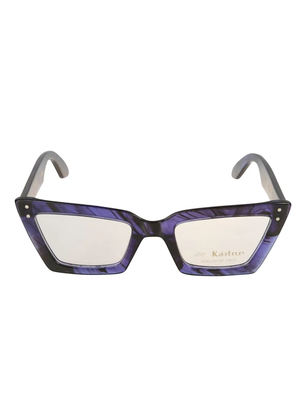 Kador Alexa geometric-frame glasses | Purple | Image 1