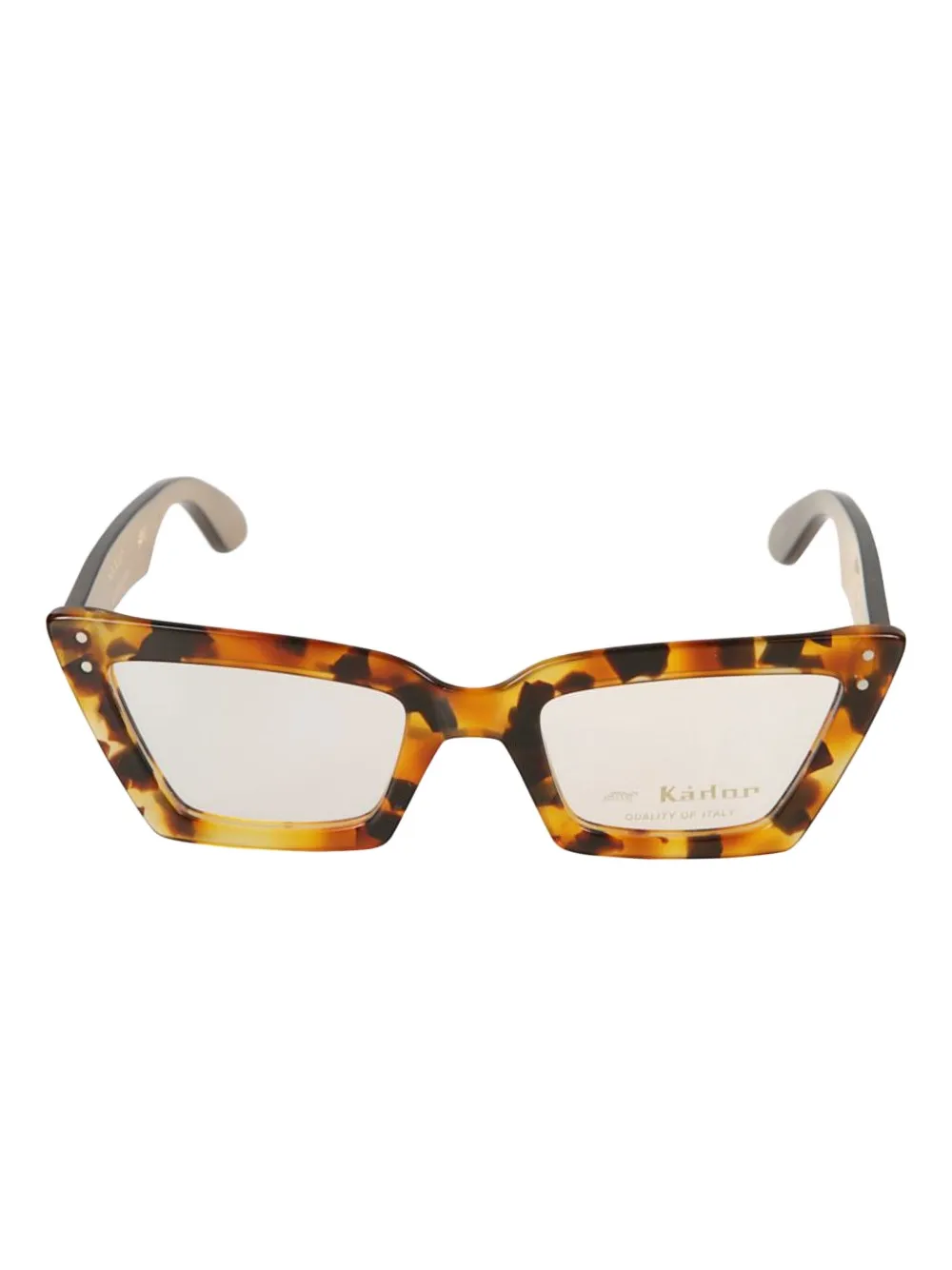 Kador Alexa geometric-frame glasses | Brown | Image 1