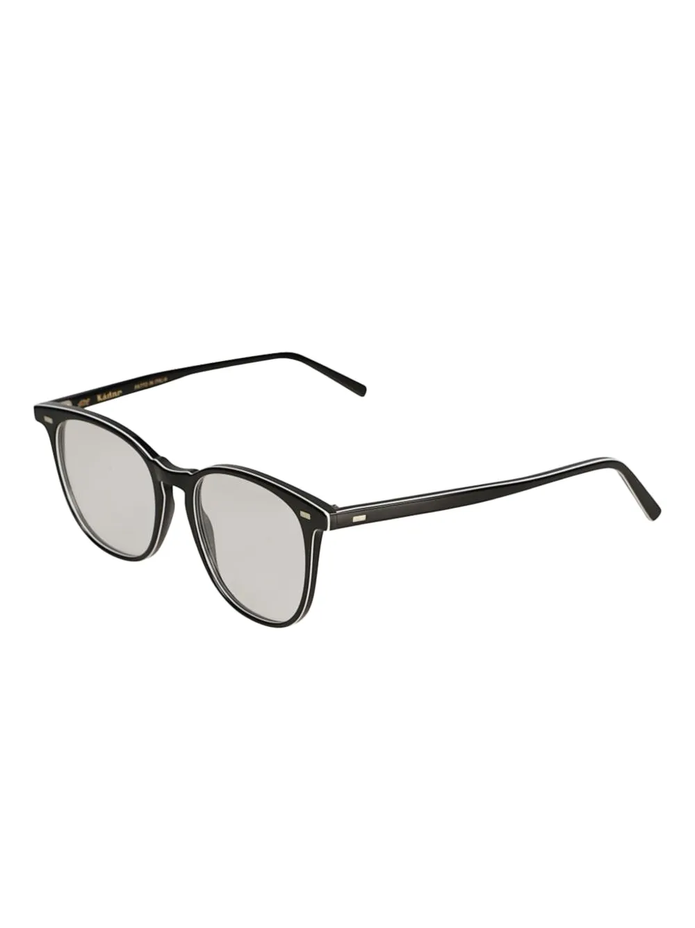 Kador round-frame sunglasses - Zwart