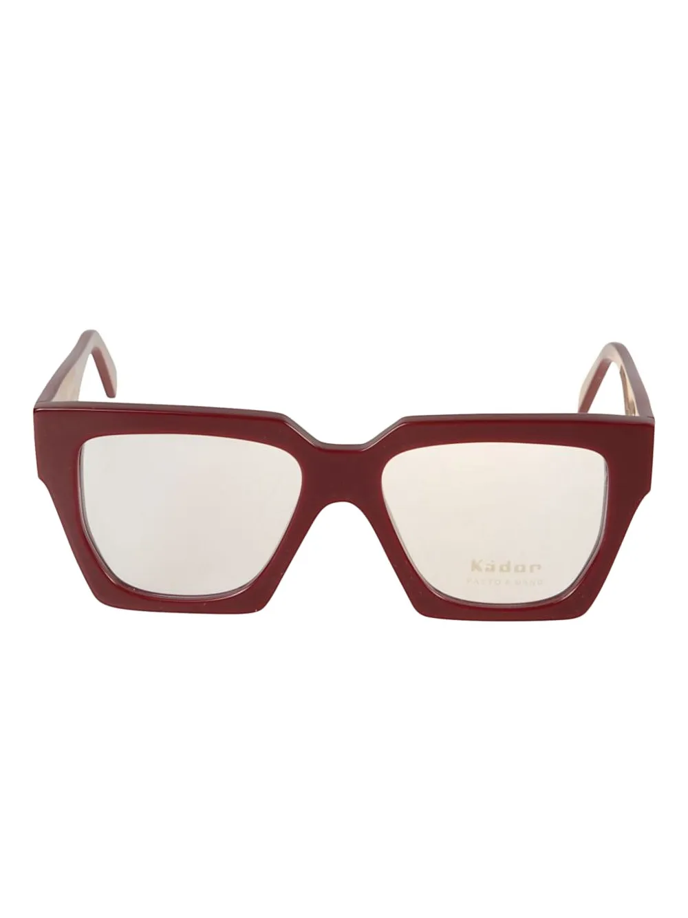 Kador Charlize geometric-frame glasses | Red | Image 1