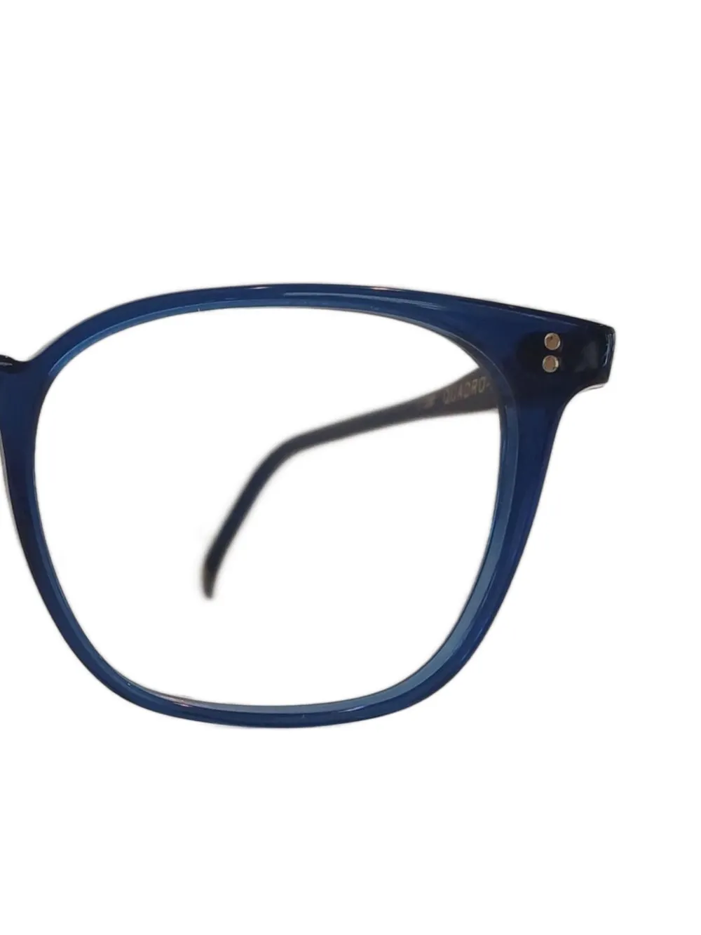 Kador Quadro square-frame clear-lens glasses | Men | Image 2