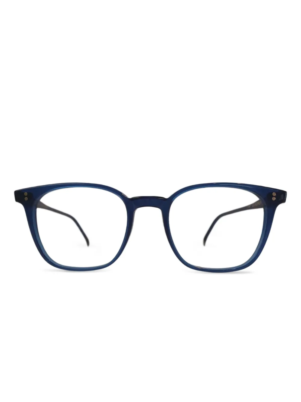 Kador Quadro square-frame clear-lens glasses | Blue | Image 1