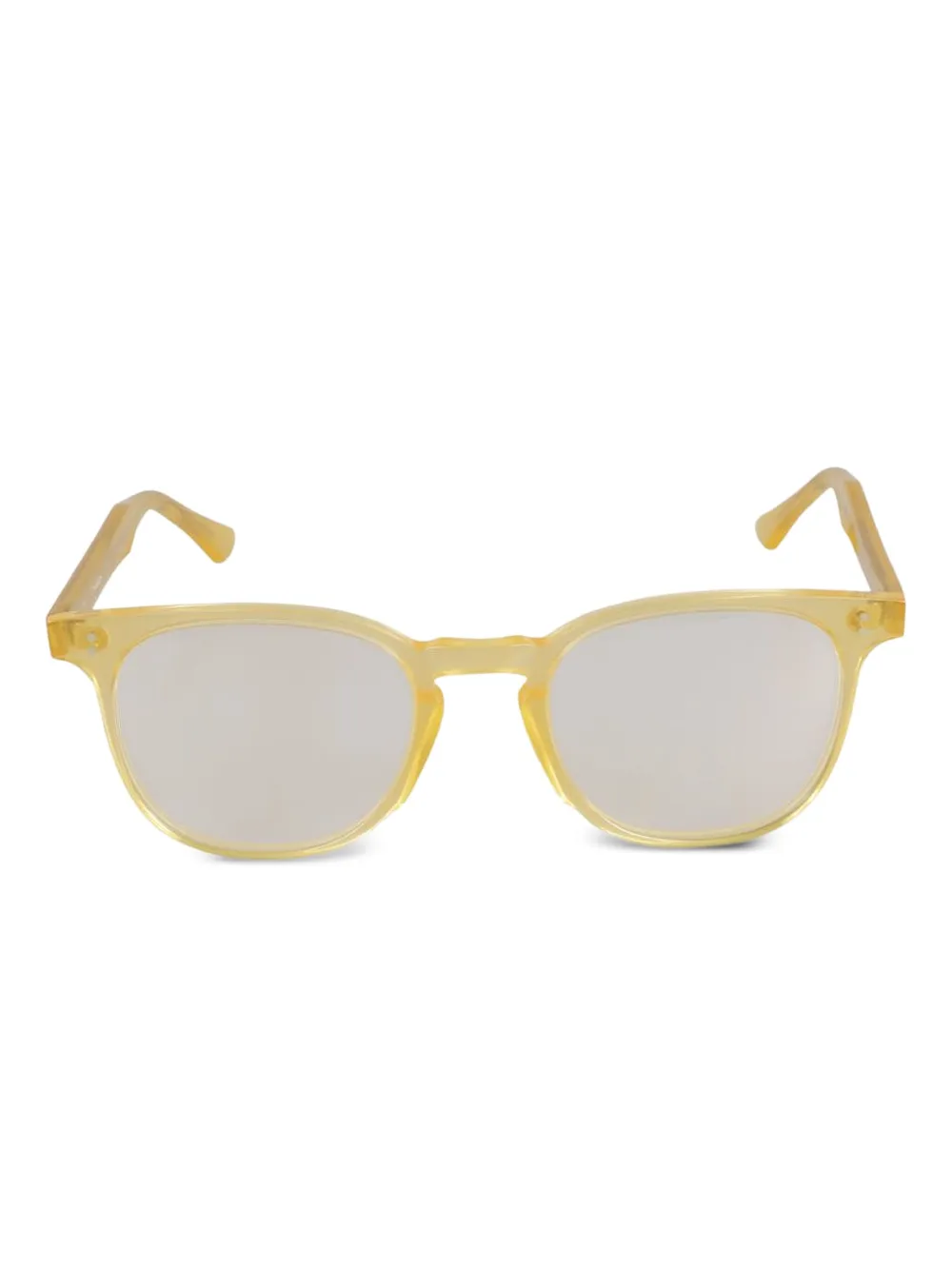 Kador Dante round-frame glasses | Yellow | Image 1