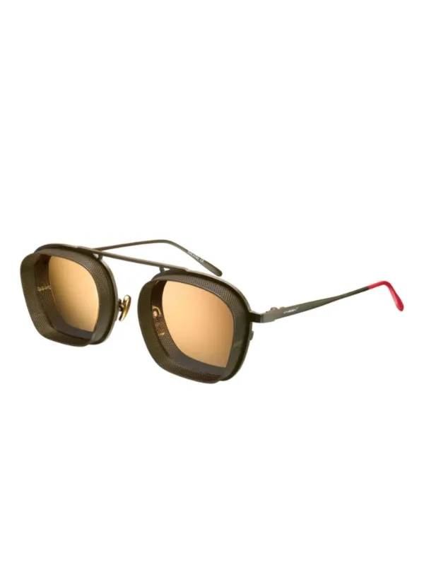 サングラス VYSEN EYEWEAR Vysen - TY-3 - dark military green matte Vysen Eyewear TY-3 Sunglasses | Green | FARFETCH ID