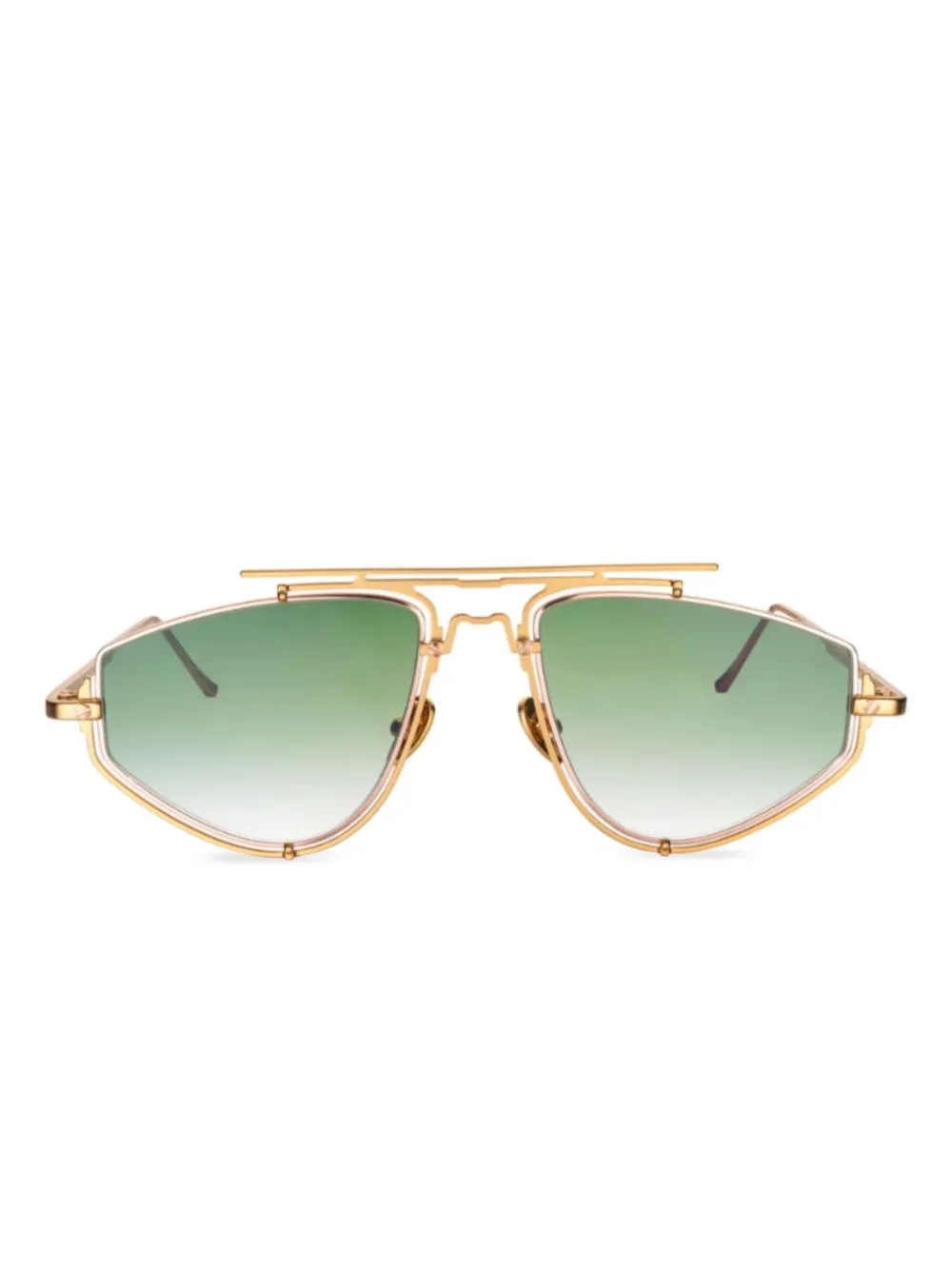 Vysen Eyewear geometric-frame sunglasses | Gold | Image 1