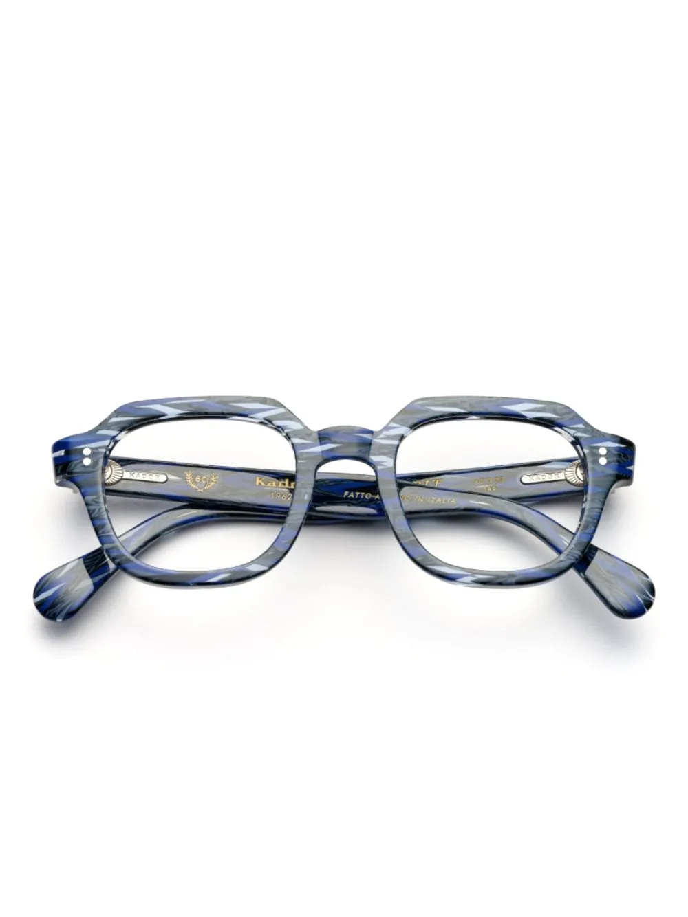 Kador square-frame glasses | Blue | Image 1