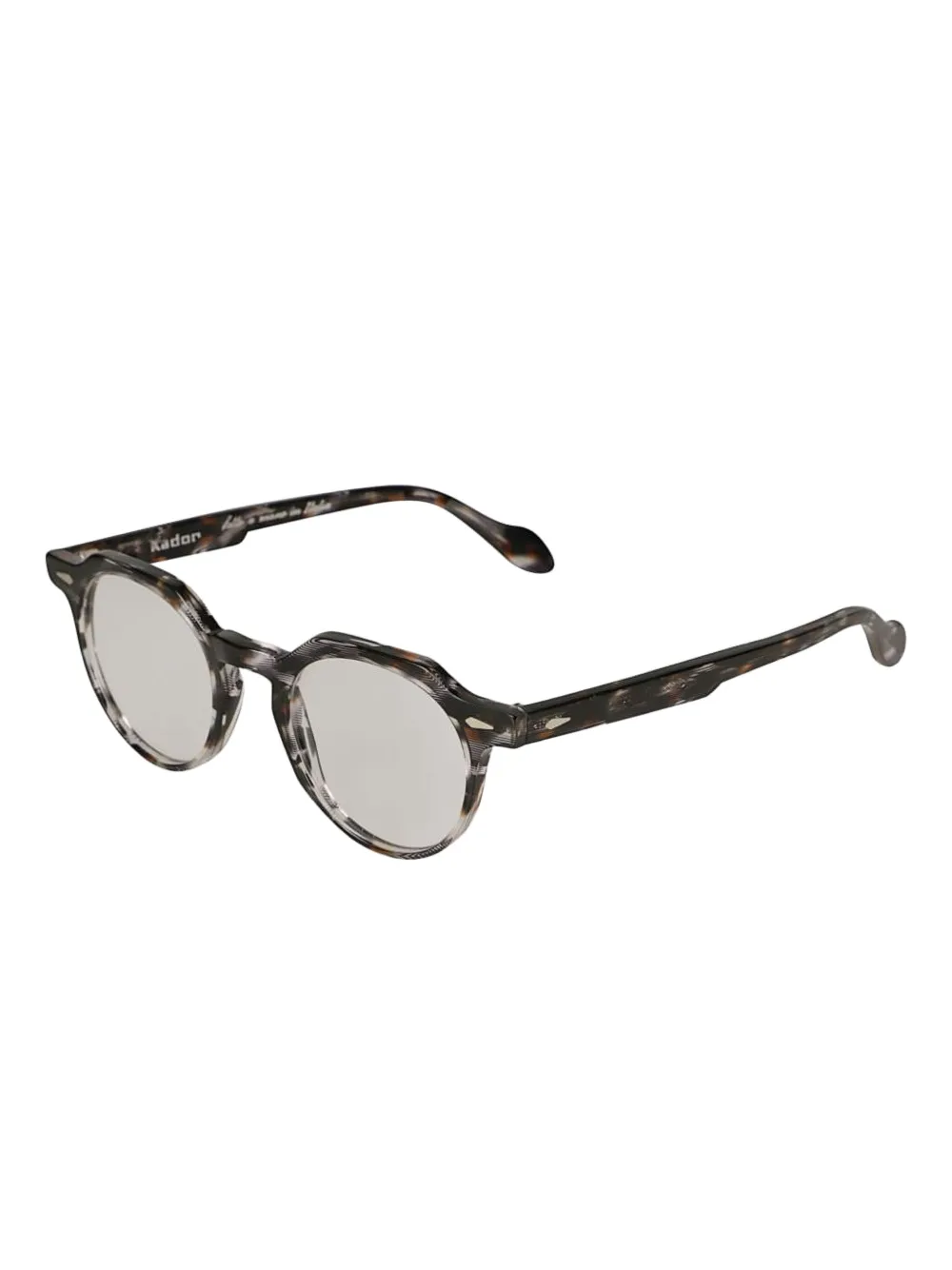 Kador Amadeus tortoiseshell round glasses | Men | Image 2