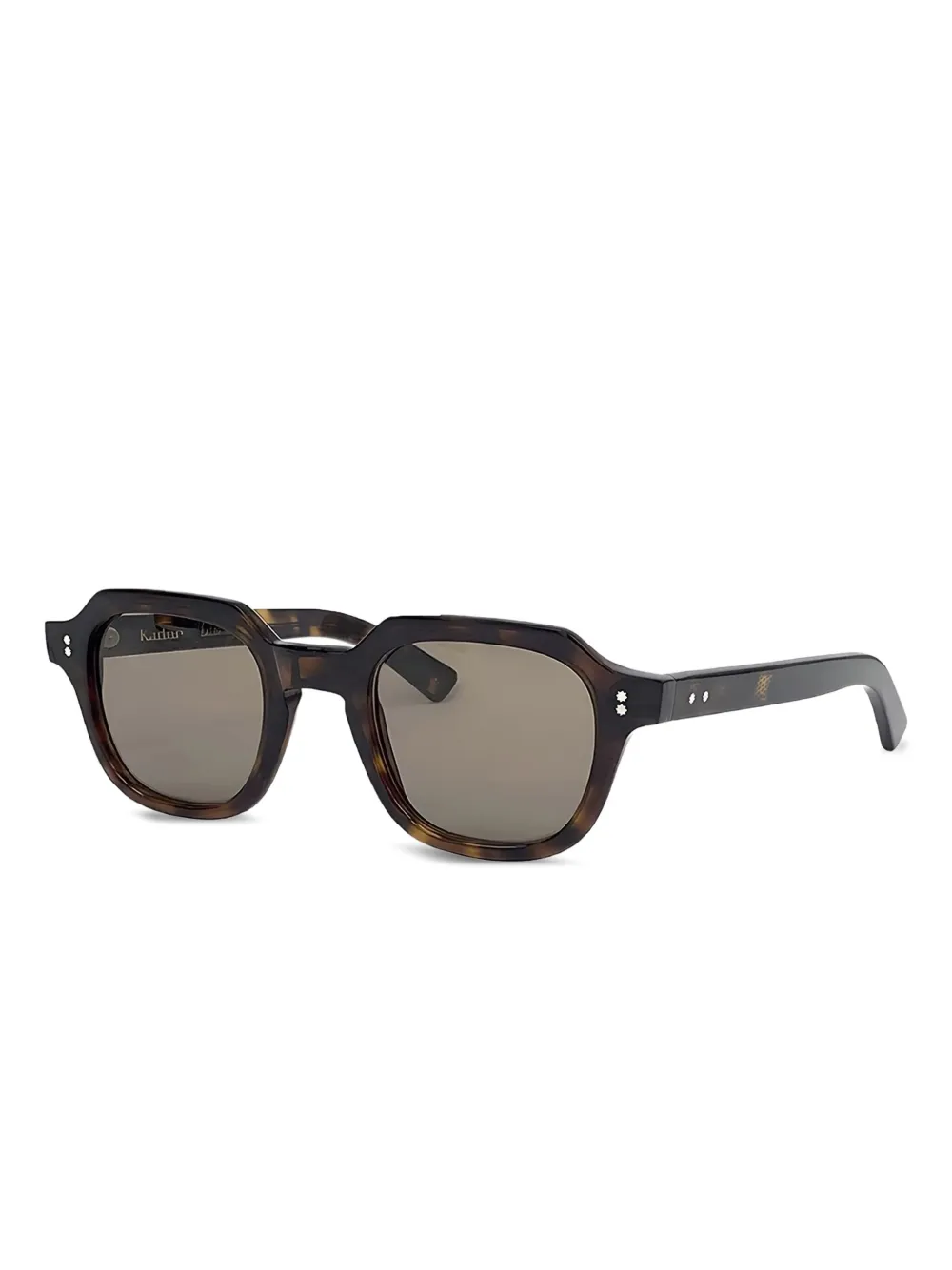 Kador square-frame tinted sunglasses | Brown | Image 1