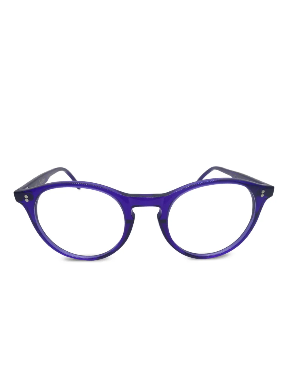 Kador lunettes de vue à monture ronde | bleu | Image 1