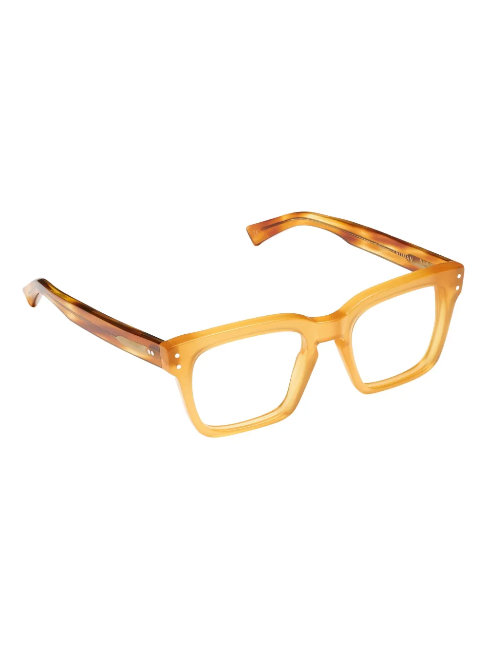 Kador Truman square-frame rivets-detail glasses | Men | Image 2