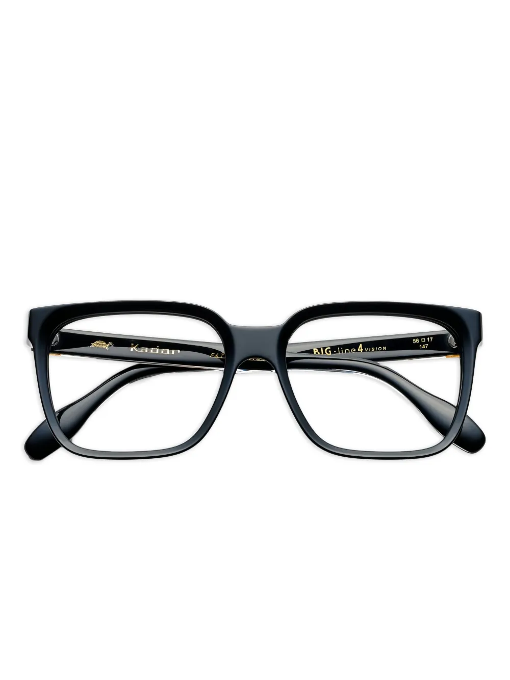 Kador Big 4 square-frame glasses | Black | Image 1