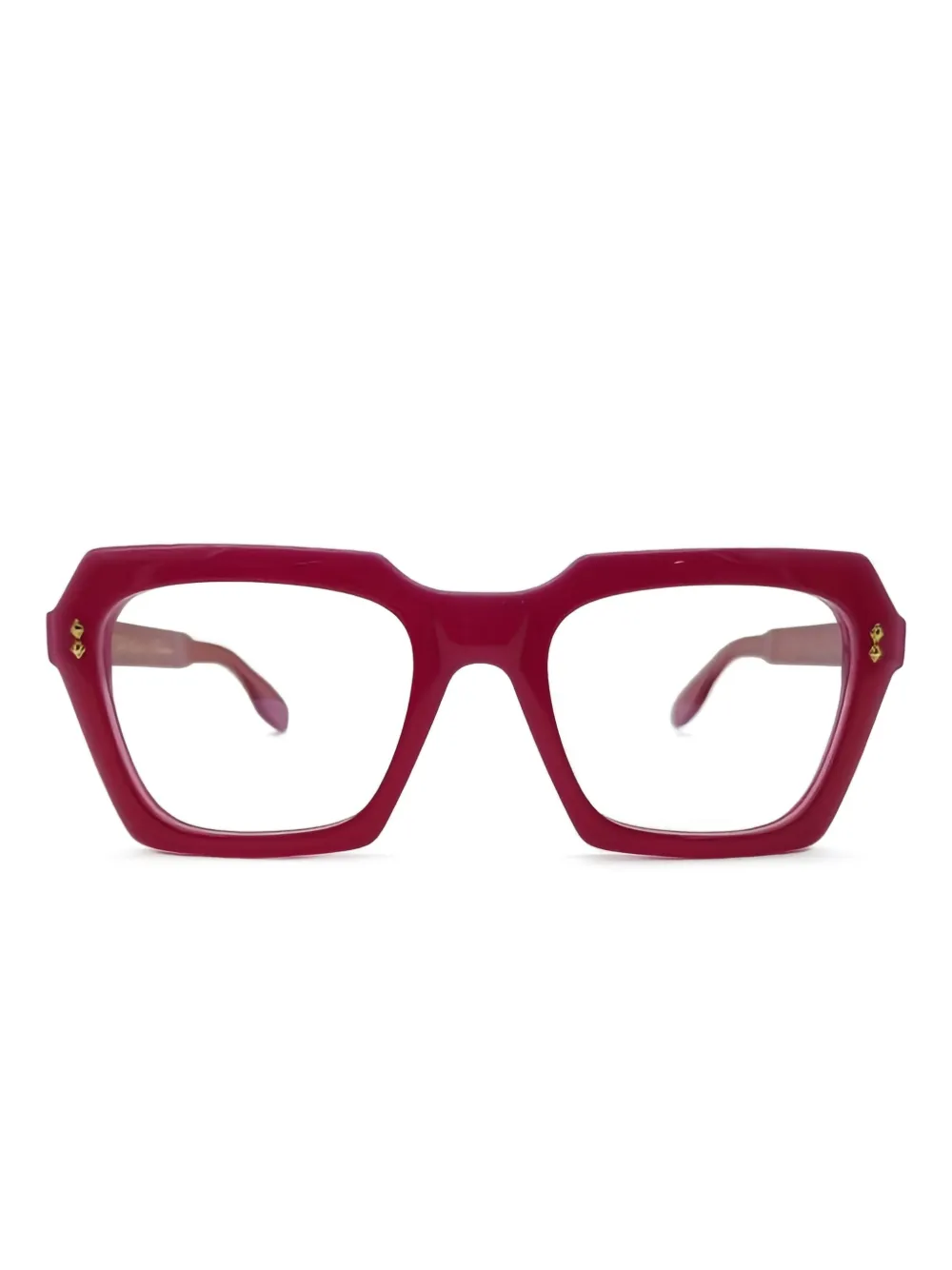Kador Klara Glamour square-frame glasses | Red | Image 1