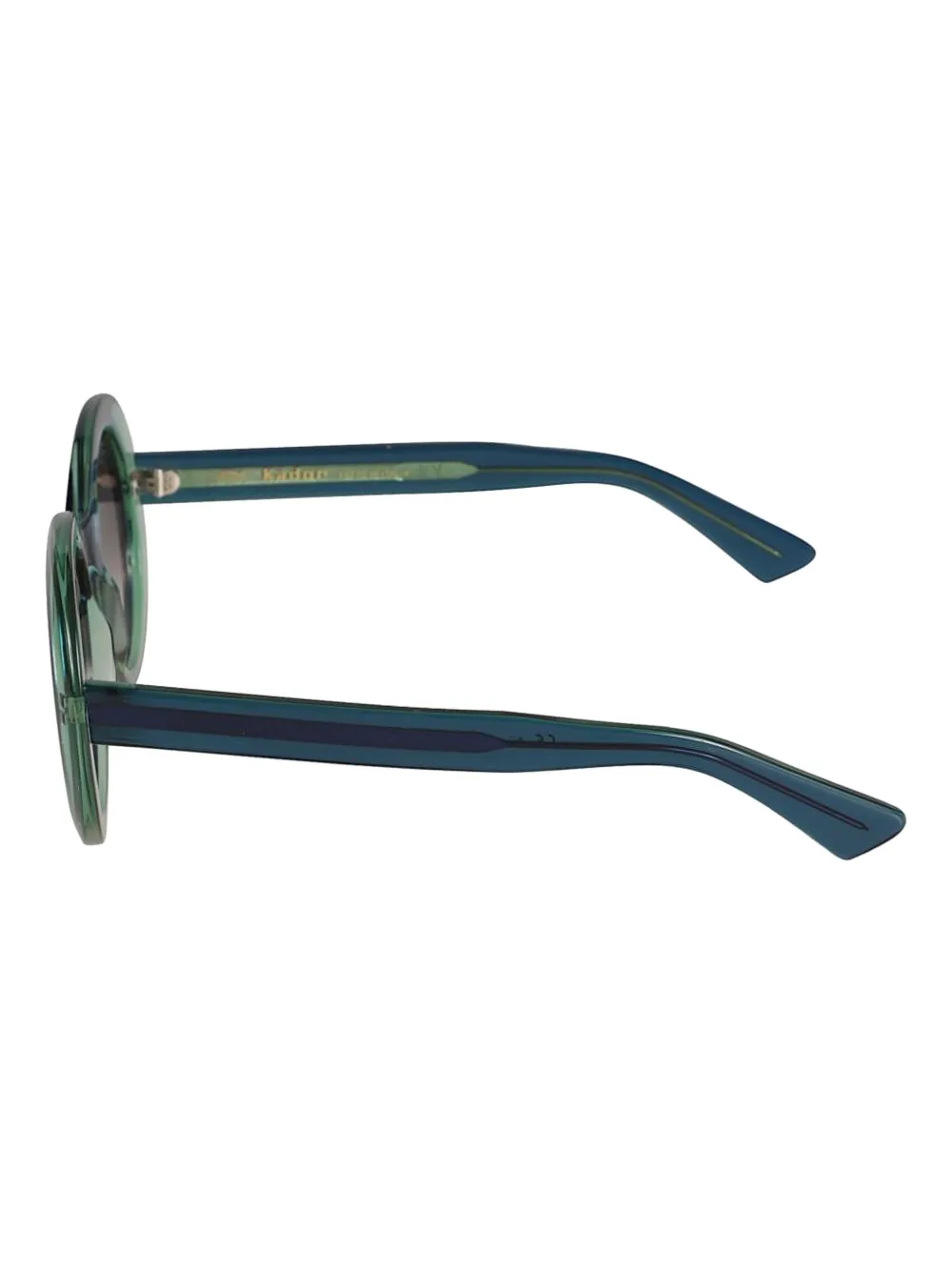 Kador Zonnebril met rond montuur Blauw