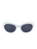 Kador Capri cat-eye sunglasses - White