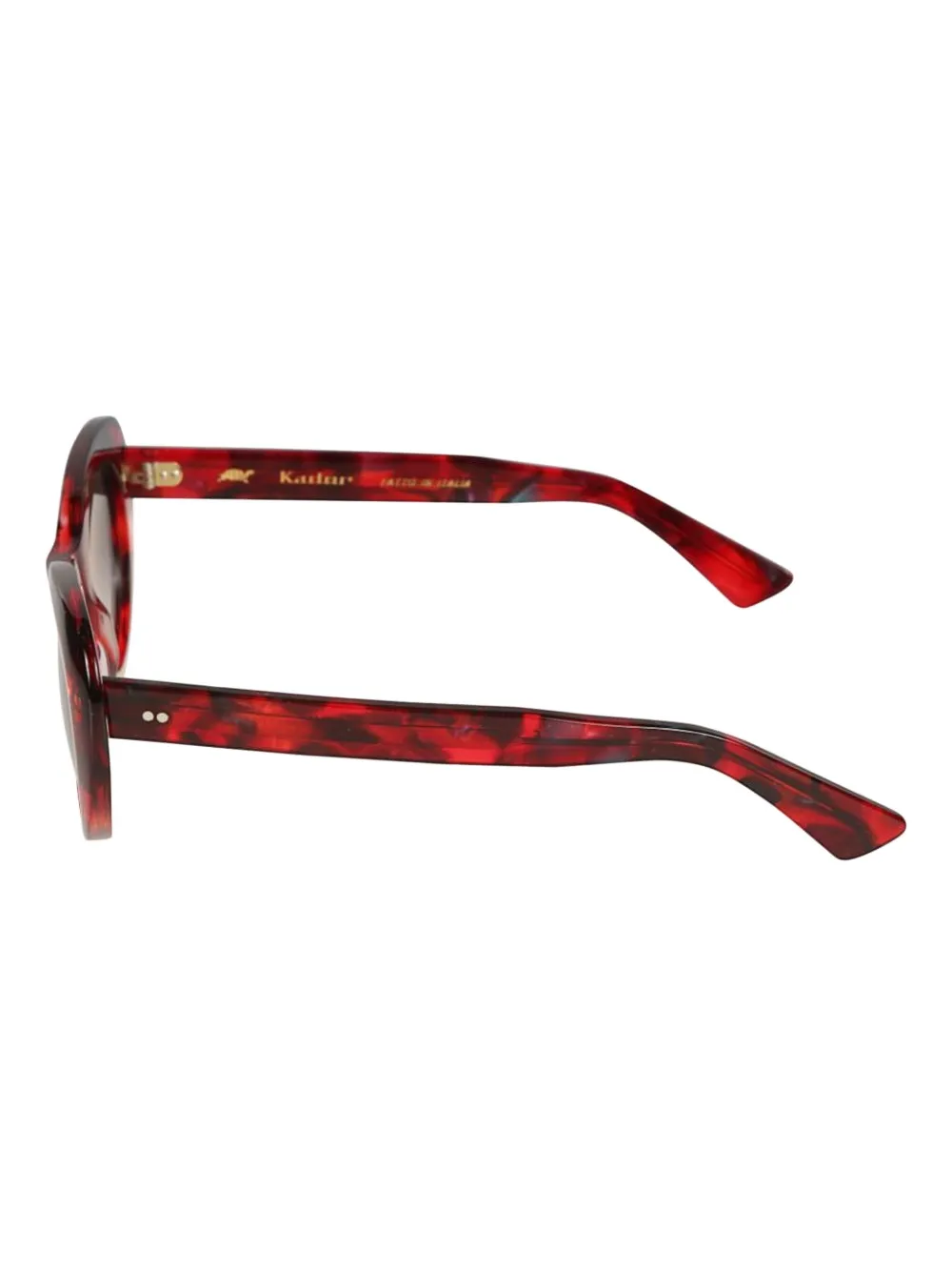 Kador Capri zonnebril met cat-eye montuur Rood