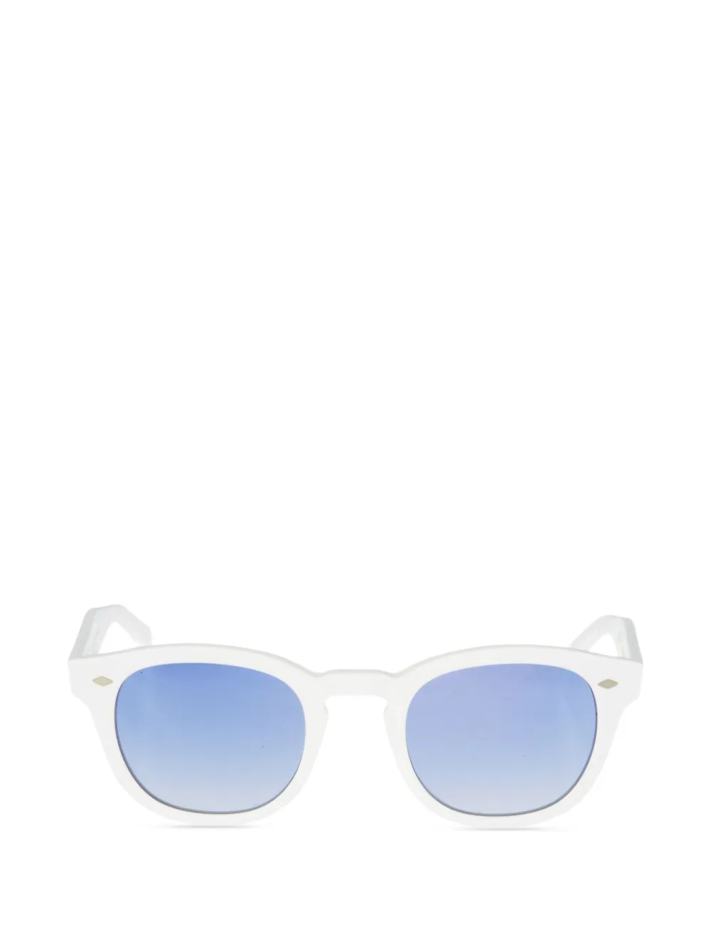 Kador Occhiali tondi Woody - Bianco