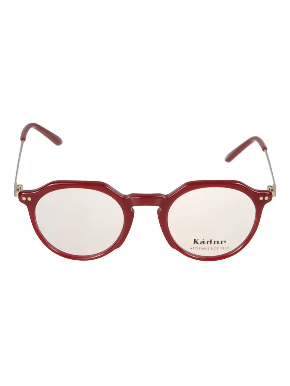 Kador Rayan round-frame glasses | Red | Image 1