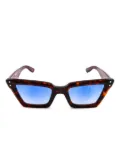Kador Alexandra tortoiseshell sunglasses - Brown