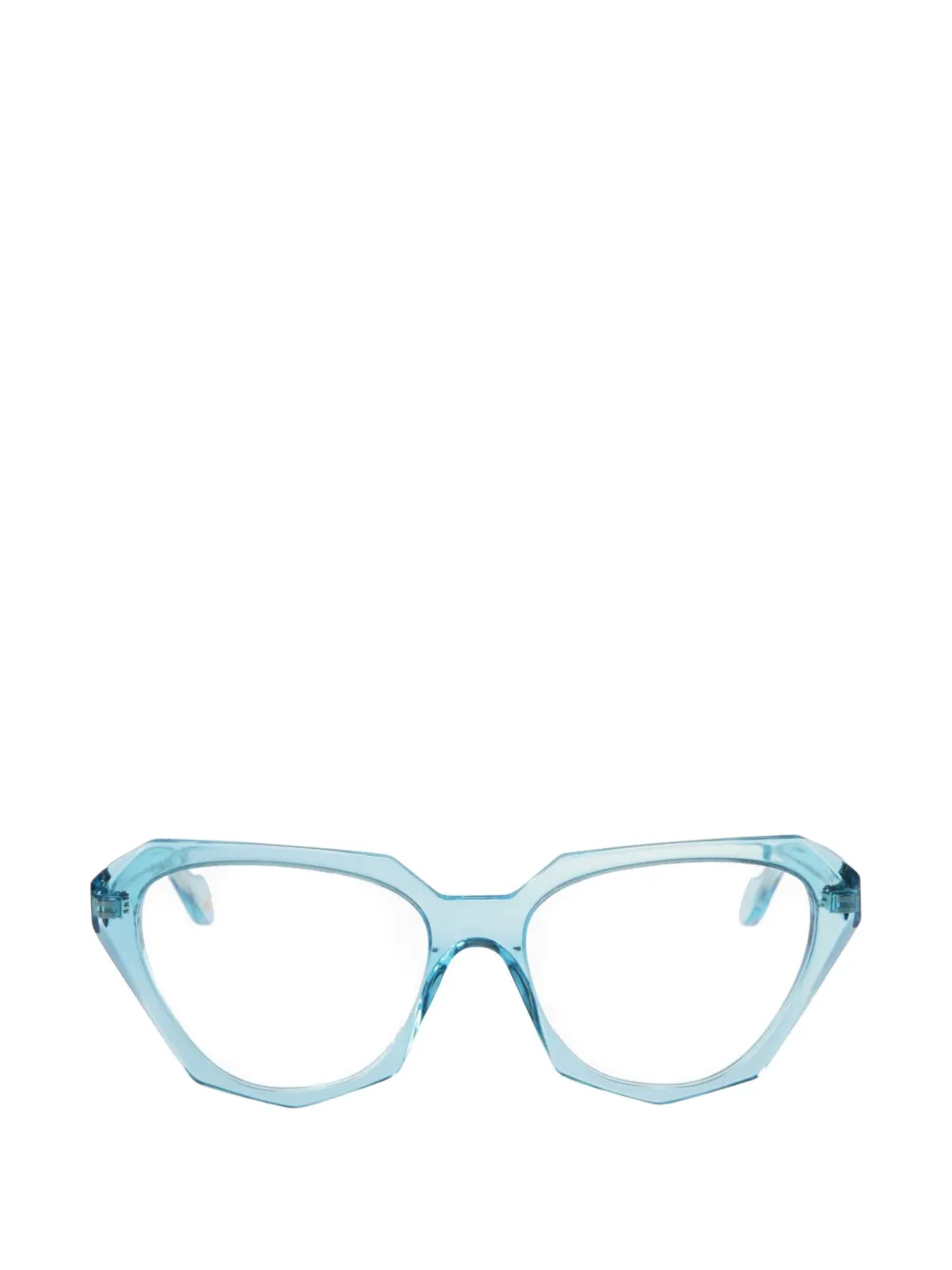 Kador Katrin geometric-frame glasses - Blu