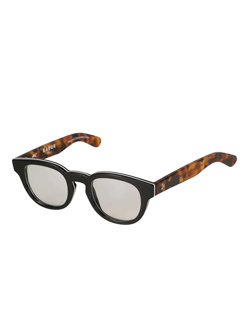 Kador Kosmo tortoiseshell round glasses | Men | Image 2