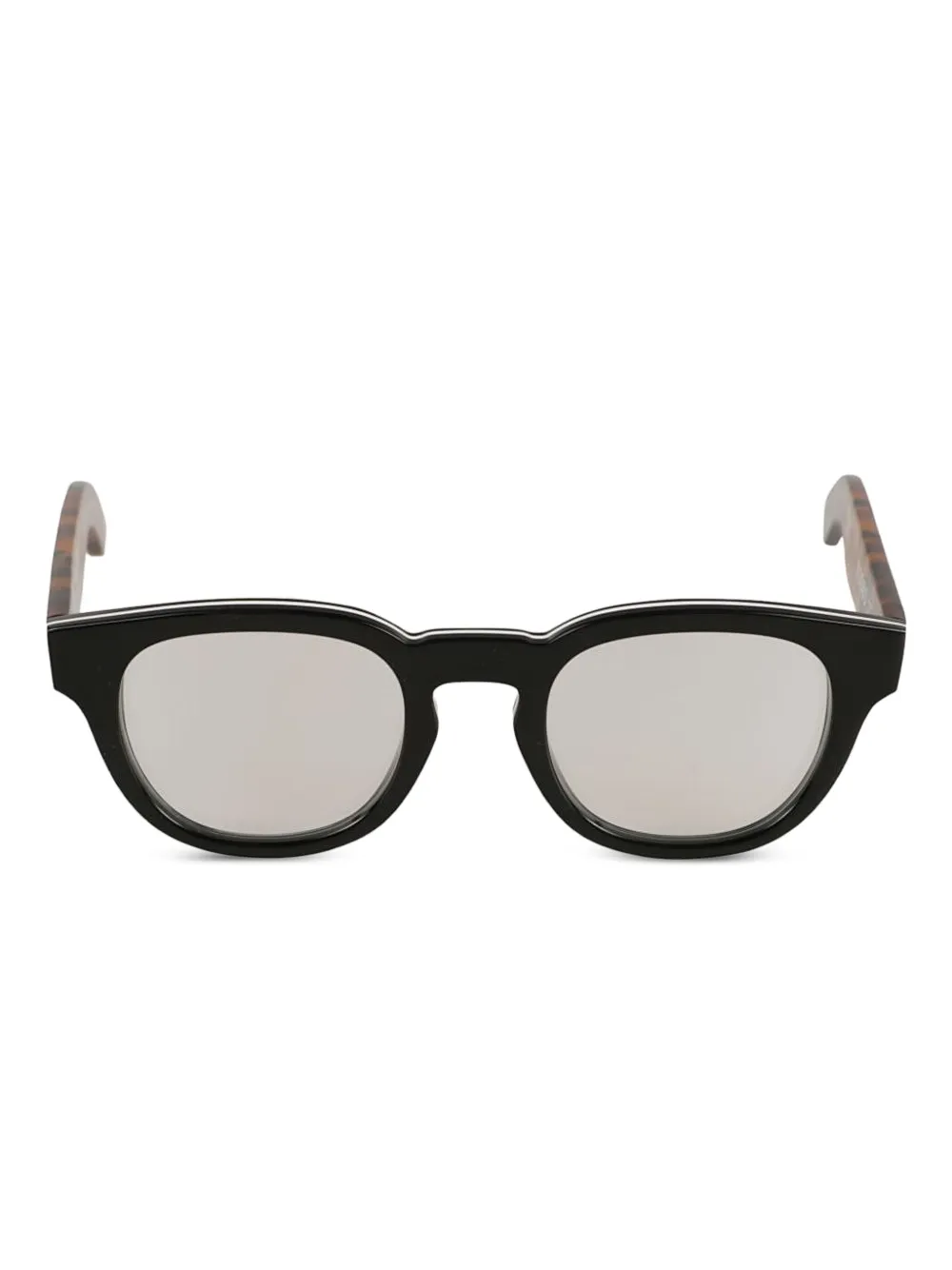 Kador Kosmo tortoiseshell round glasses | Black | Image 1