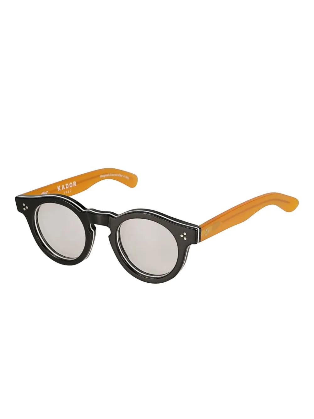 Kador Mondo round-frame sunglasses - Oranje