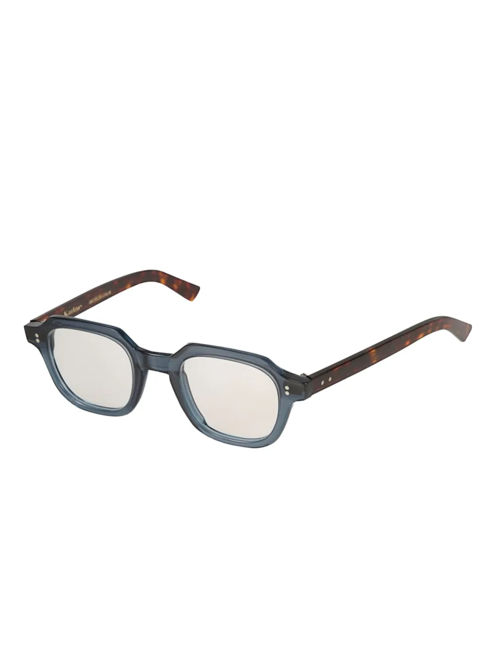 Kador K-story-n Round-frame Glasses In Blue