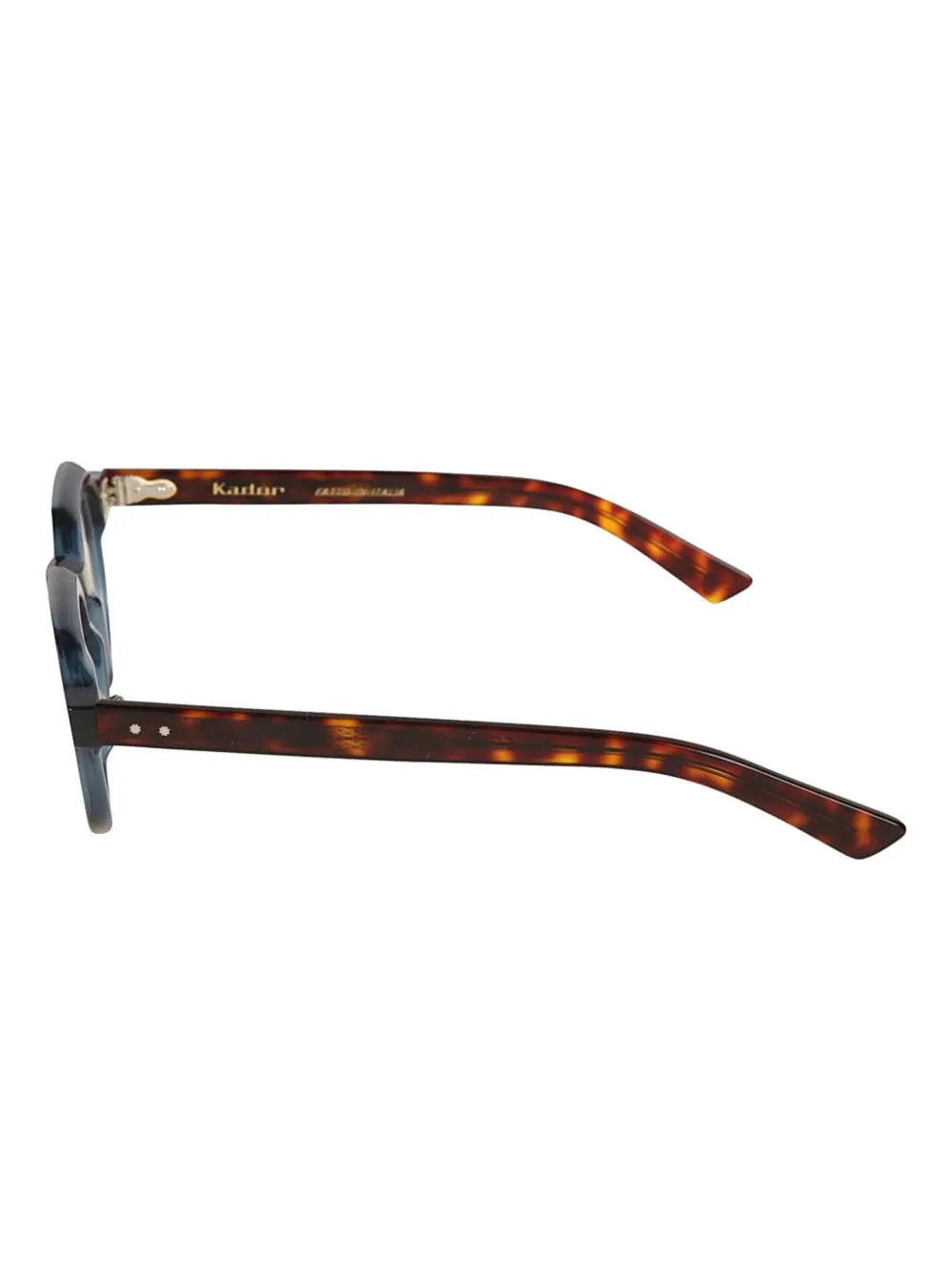 Kador K-story-n Round-frame Glasses In Blue